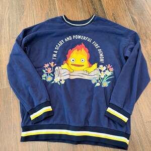 Studio Ghibli Howl's Moving Castle Calcifer